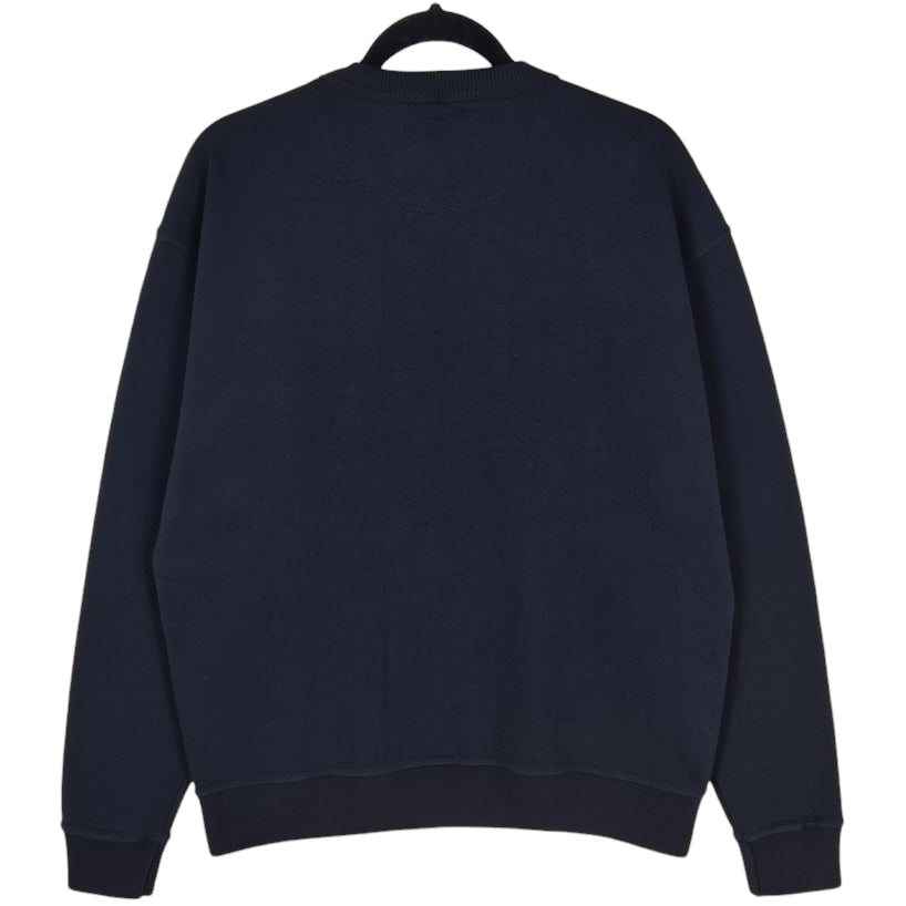 Champion Black Cotton Crewneck Sweater Size L