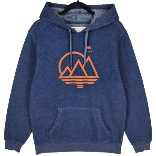 Levis Dark Blue Hoodie Size M
