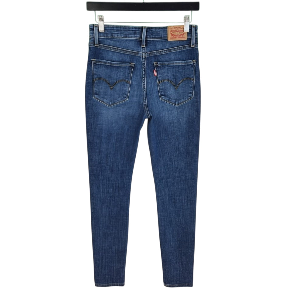 Levis 721 Jeans Womens High Rise Skinny Denim W27