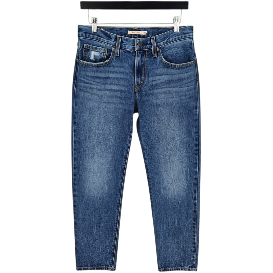 Levis Jeans Womens Blue Middy Straight Heavy Denim W28