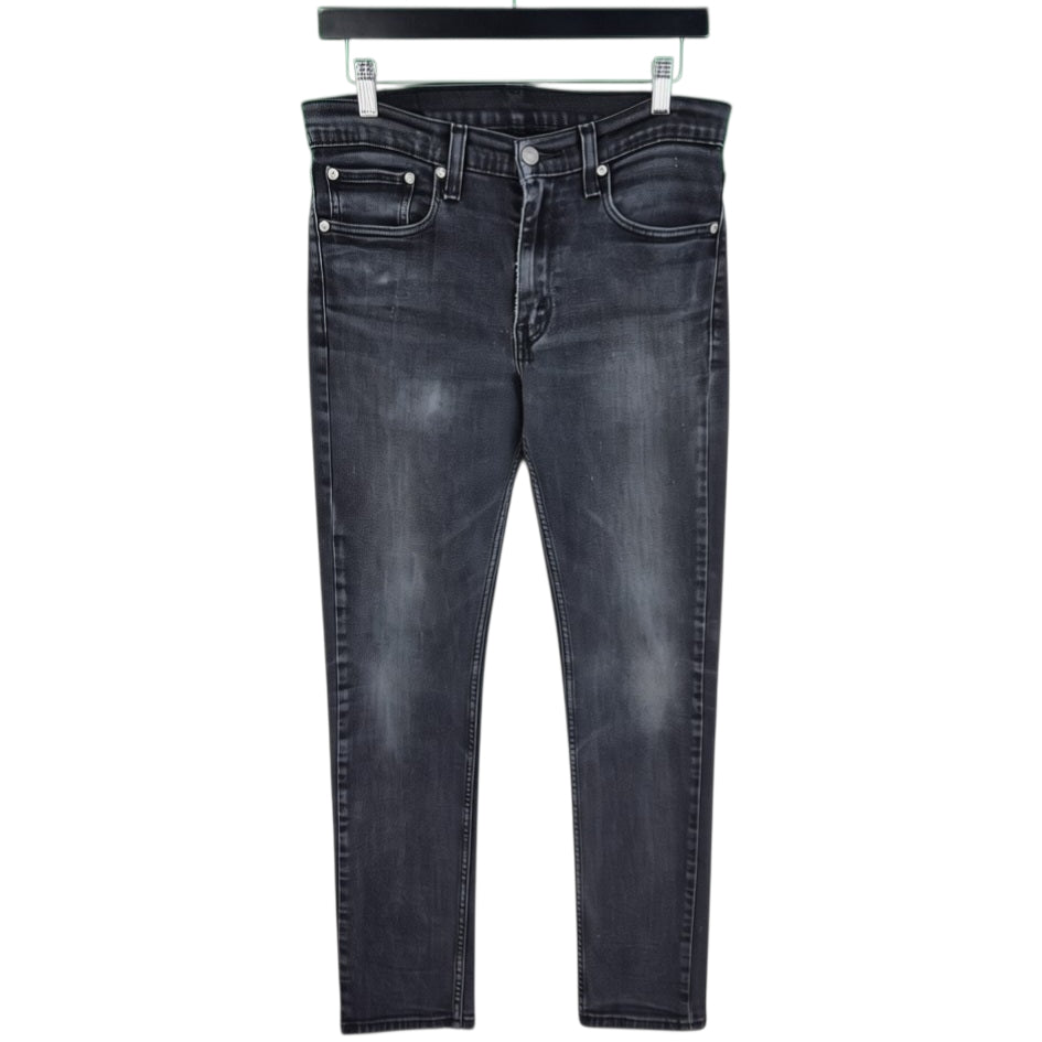 Levis 511 Jeans Dark Grey Skinny Fit Denim W31
