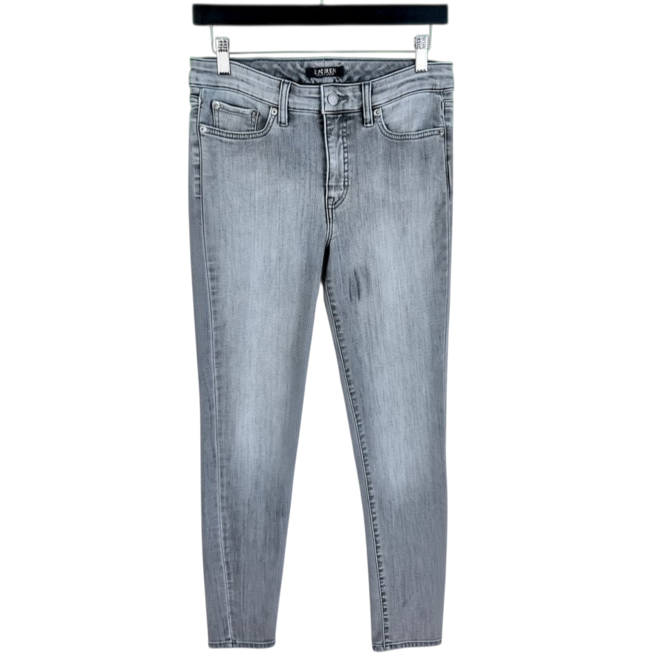 Ralph Lauren Green Label Womens Grey Skinny Denim W29