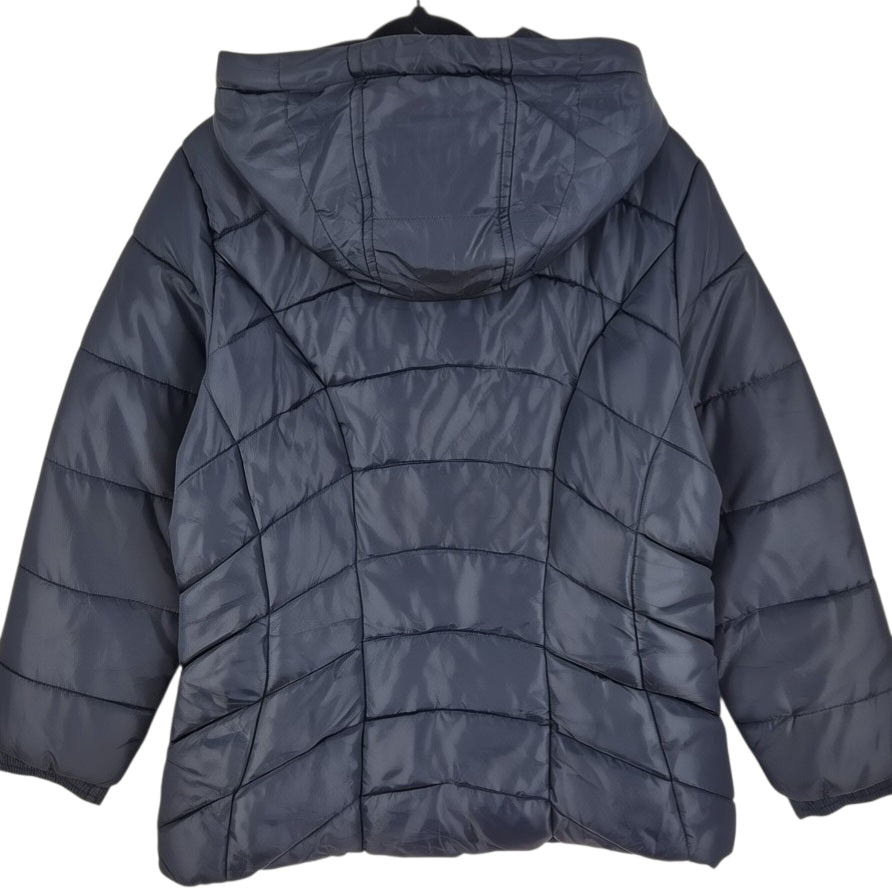 Reebok Womens Black Puffer Jacket Size M