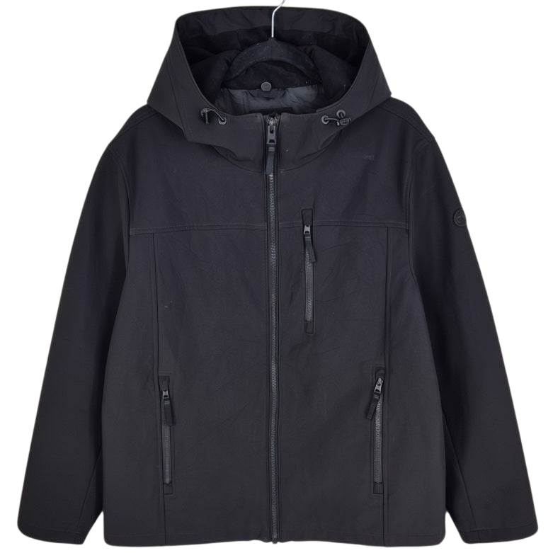 Calvin Klein Black Heavy Windbreaker Jacket Size M