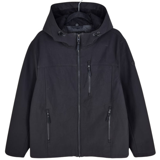 Calvin Klein Black Heavy Windbreaker Jacket Size M