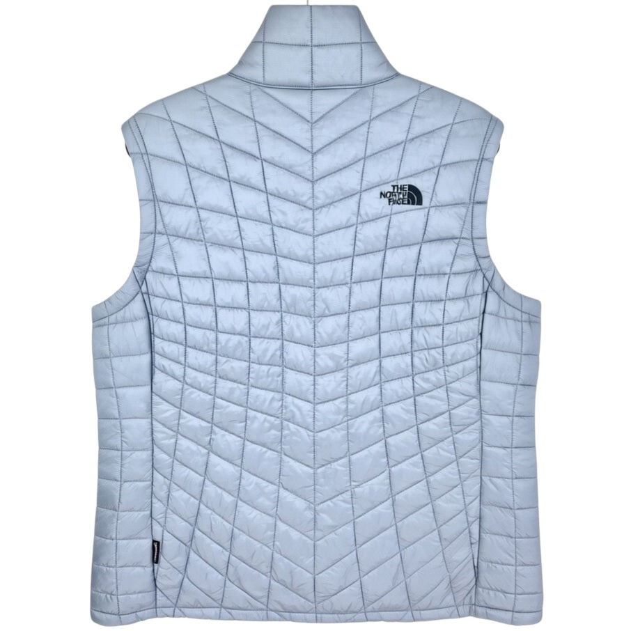 The North Face Womens Grey Microsoft Azure Padded Vest Size XL