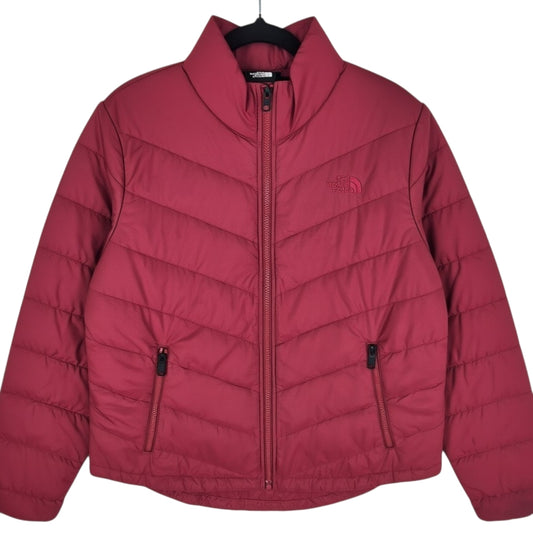 The North Face Womens Burgundy Padded Jacket Size M