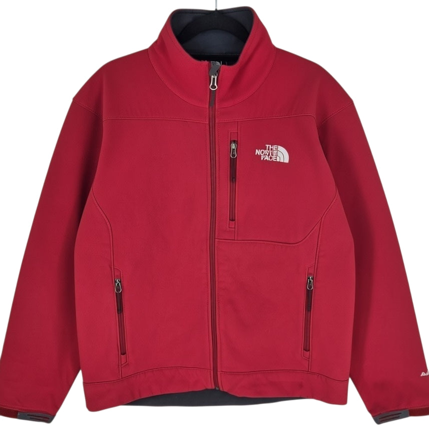 The North Face Red Water Resistant Windbreaker Jacket Size M