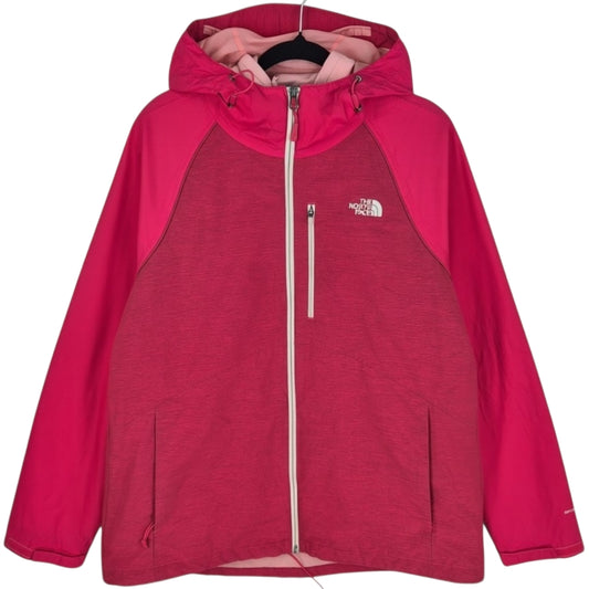 The North Face Womens Pink Dryvent Insulated Nylon Jacket Size XL