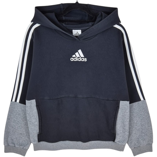 Adidas Black & Grey Hoodie Size S