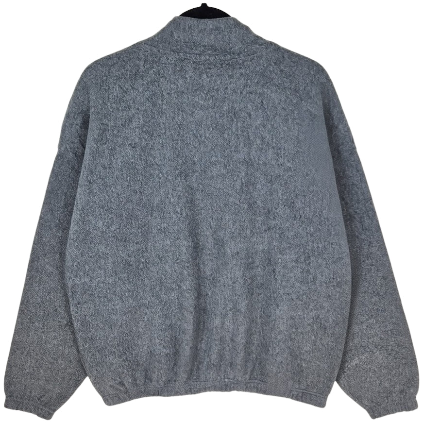 Vintage Art Unlimited 80's Grey Yellowstone USA Made Fleece Jumper Size XL