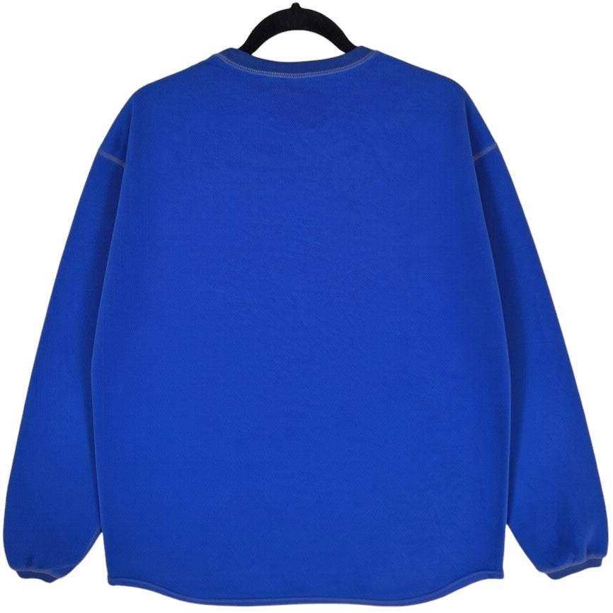 Vintage Nike 2000's Blue Light Crewneck Fleece Jumper Size L