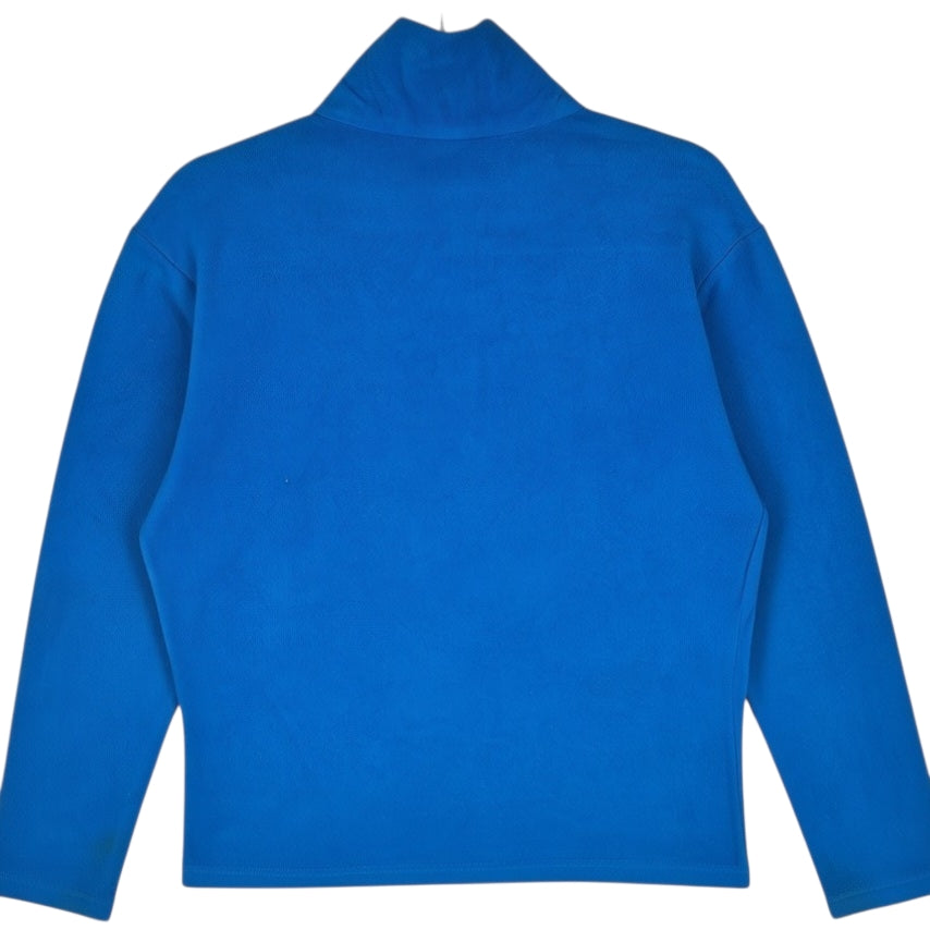 Patagonia Womens Blue Light Quarter Zip Fleece Jumper Size M