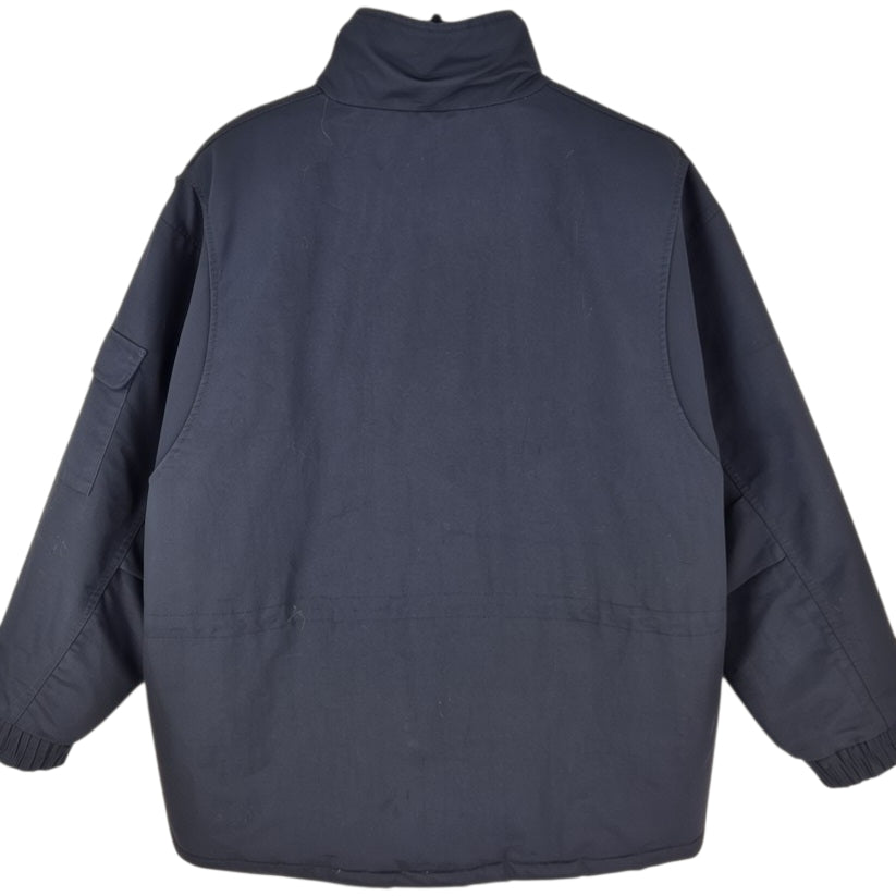 Vintage Carhartt 90's Black Heavy Quilted Nylon Jacket Size 2XL