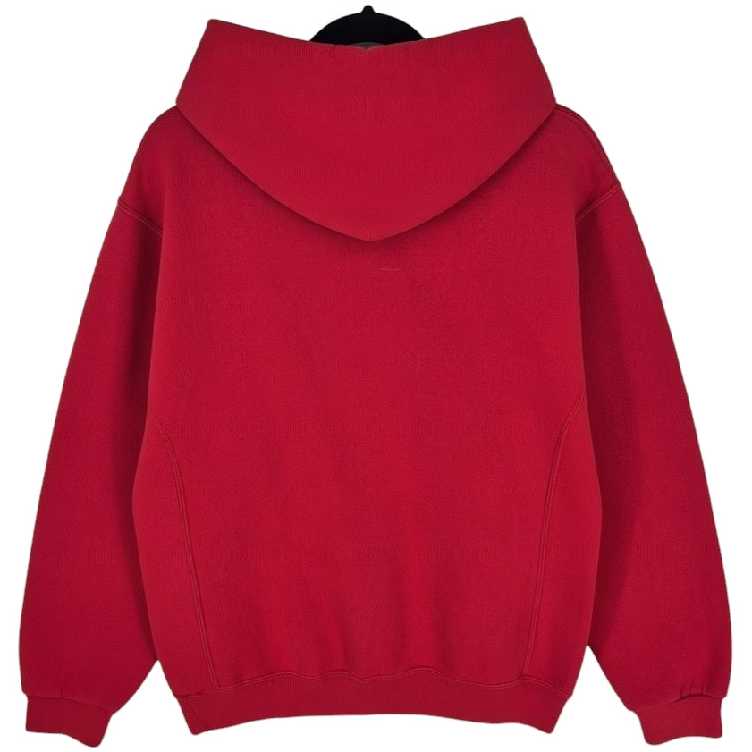 Vintage Russell Athletic 90's Red Erie Track & Field Hoodie Size M