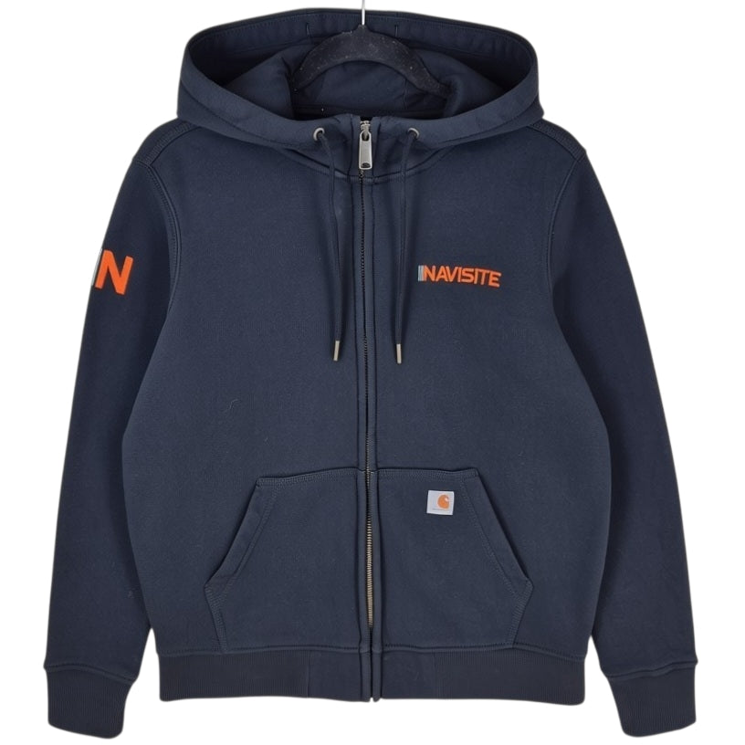 Carhartt Womens Black Navisite Heavy Relaxed Hoodie Size M