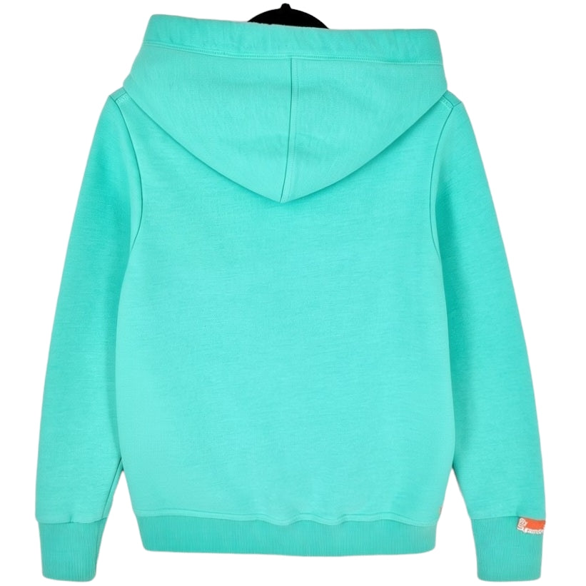 Superdry Womens Aqua Green Hoodie Size S