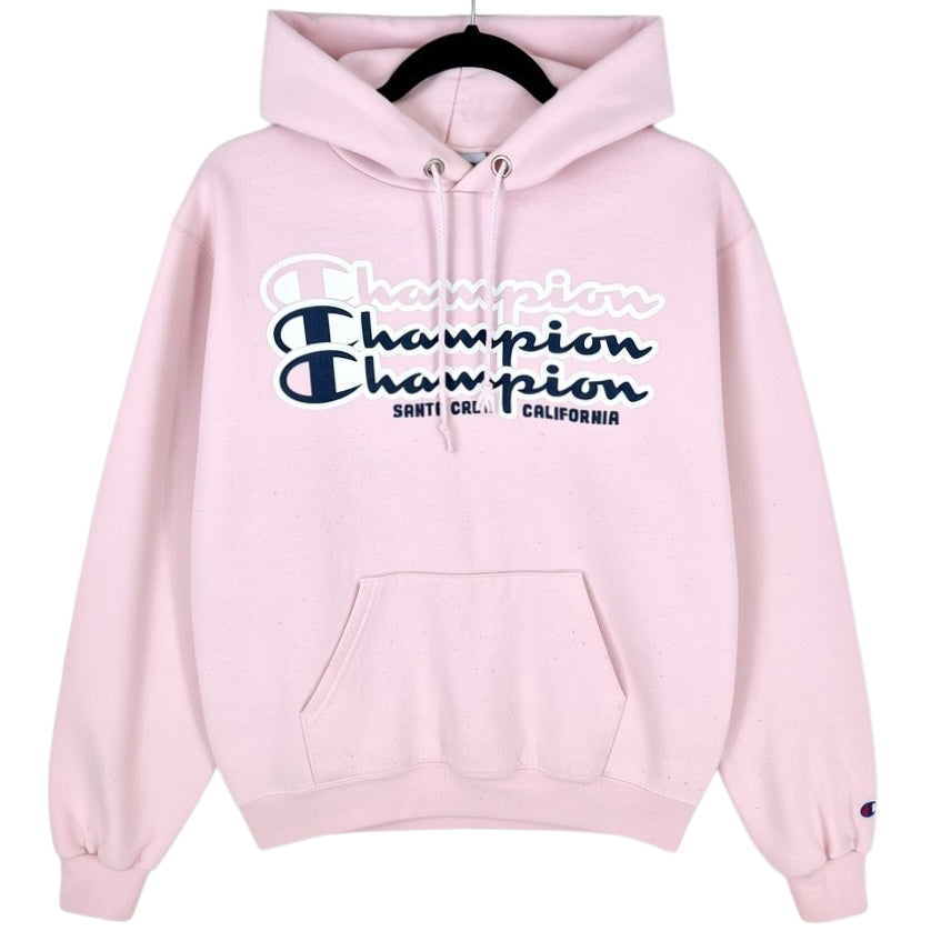 Champion Santa Cruz California Pink Hoodie Size S