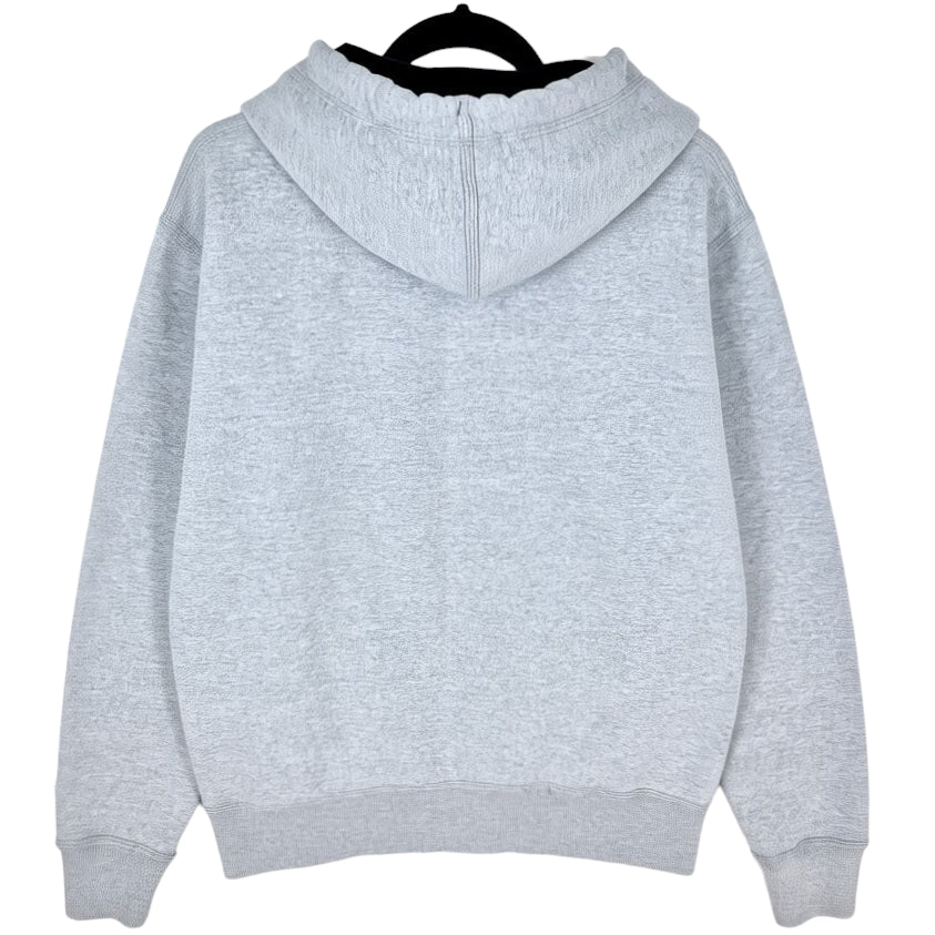 Champion Grey Chest Script Hoodie Size M