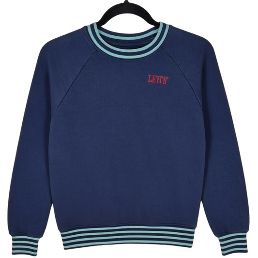 Levis Dark Blue Crewneck Sweater Size S