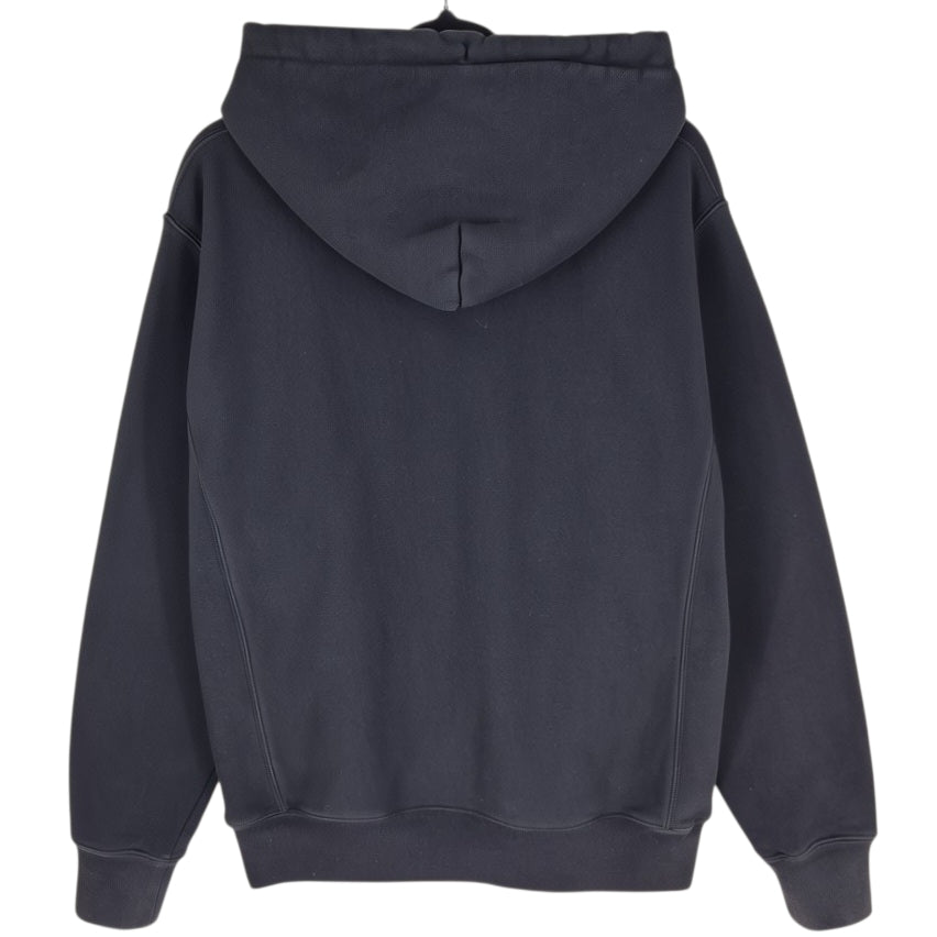 Champion Reverse Weave x Culture Kings Black Heavy Embroidered Hoodie Size M