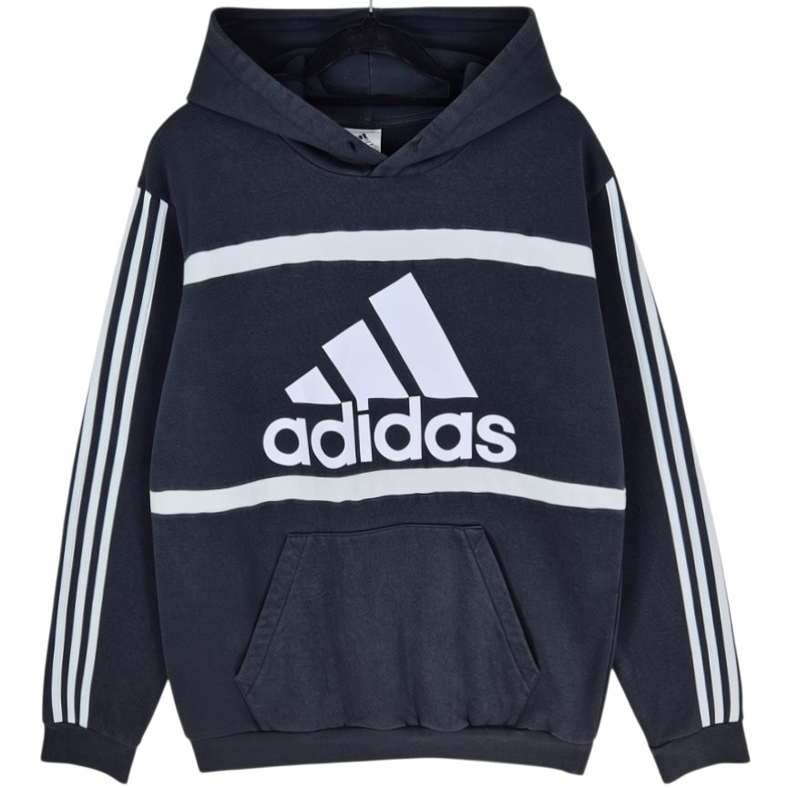 Adidas Black Monogram Hoodie Size L