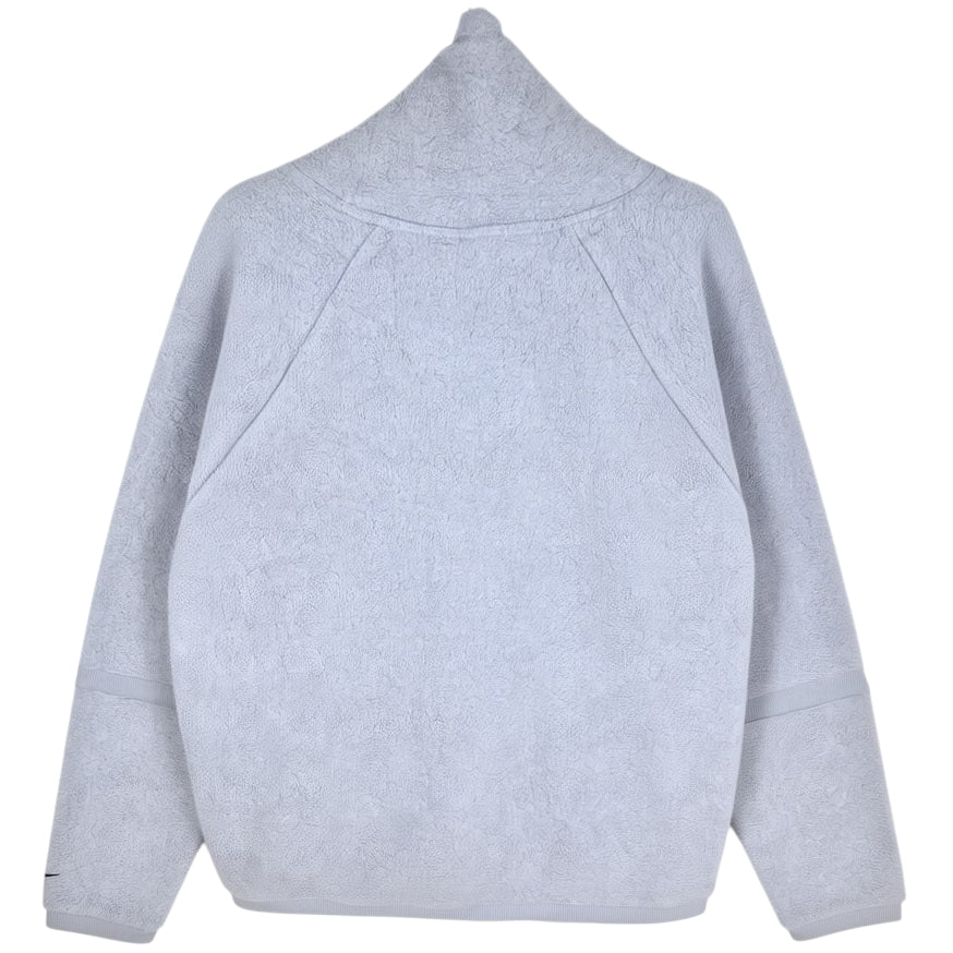 Nike Grey Fleece Turtleneck Jumper Size L