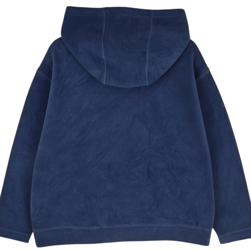 Reebok Dark Blue Fleece Hoodie Size M