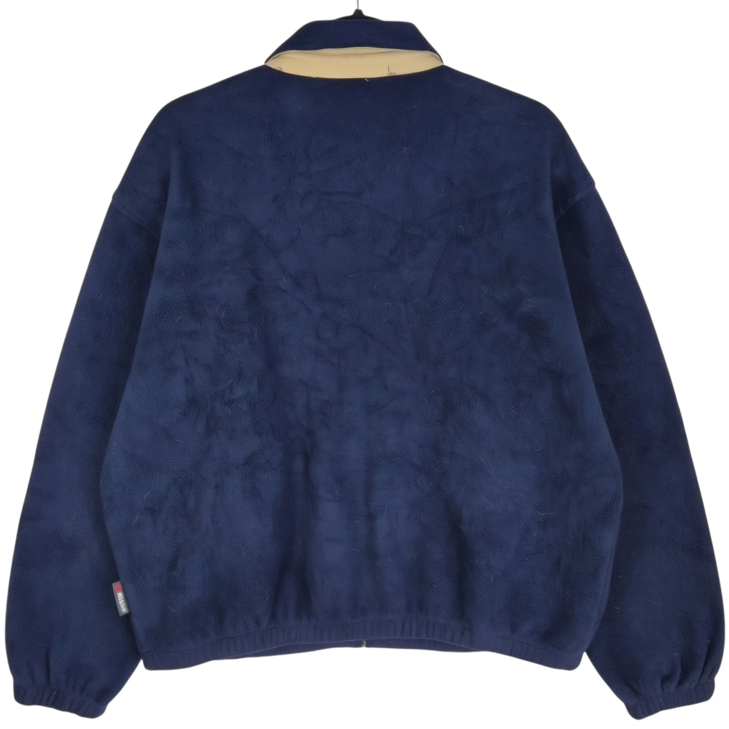 Vintage Polo Ralph Lauren 90's Dark Blue Fleece Bomber Jacket Size L