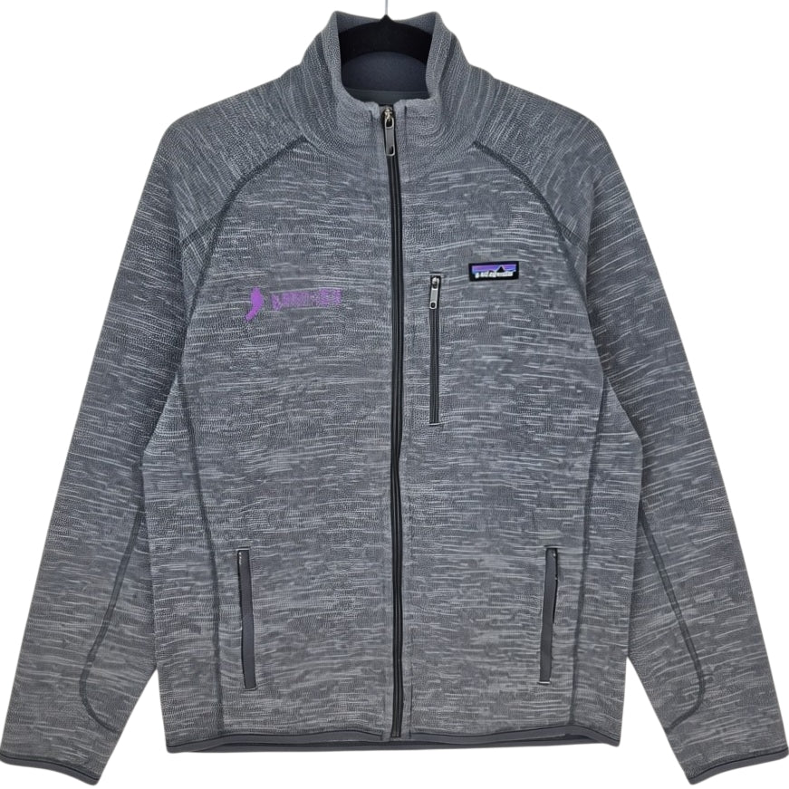 Patagonia Grey Fleece Zip Jumper Size M