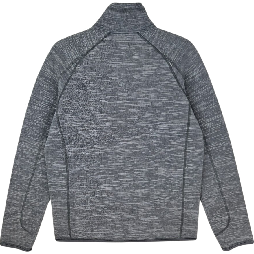 Patagonia Grey Fleece Zip Jumper Size M