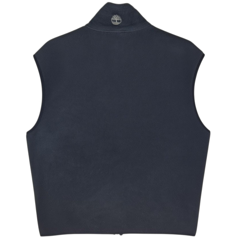 Timberland Black Fleece Vest Size M