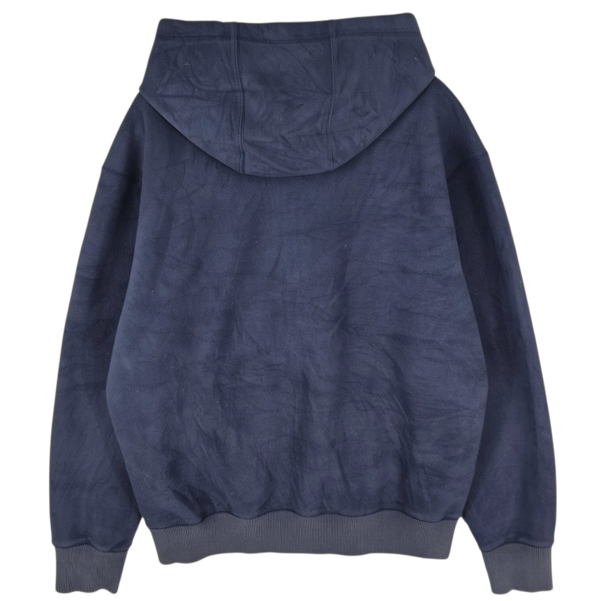 Tommy Hilfiger Dark Blue Fleece Zip Hoodie Size XL
