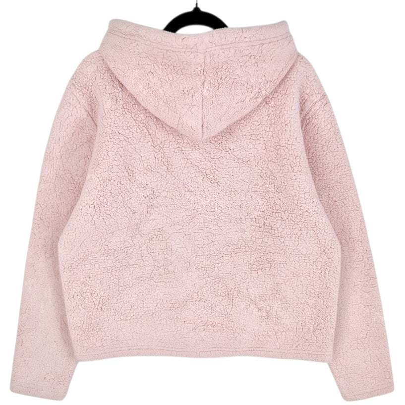FILA Light Pink Fleece Hoodie Size M