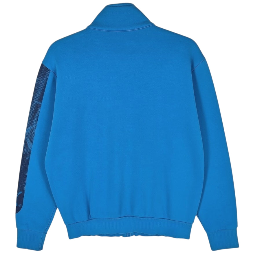 PUMA Blue Zip Sweater Size S