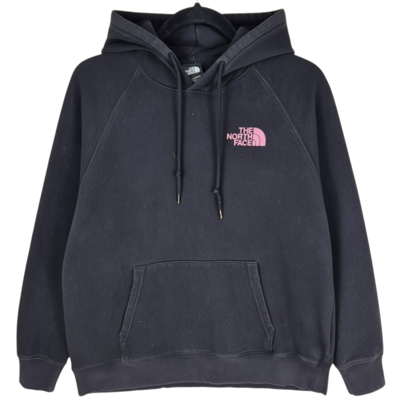 The North Face Womens Black Back Monogram Hoodie Size L