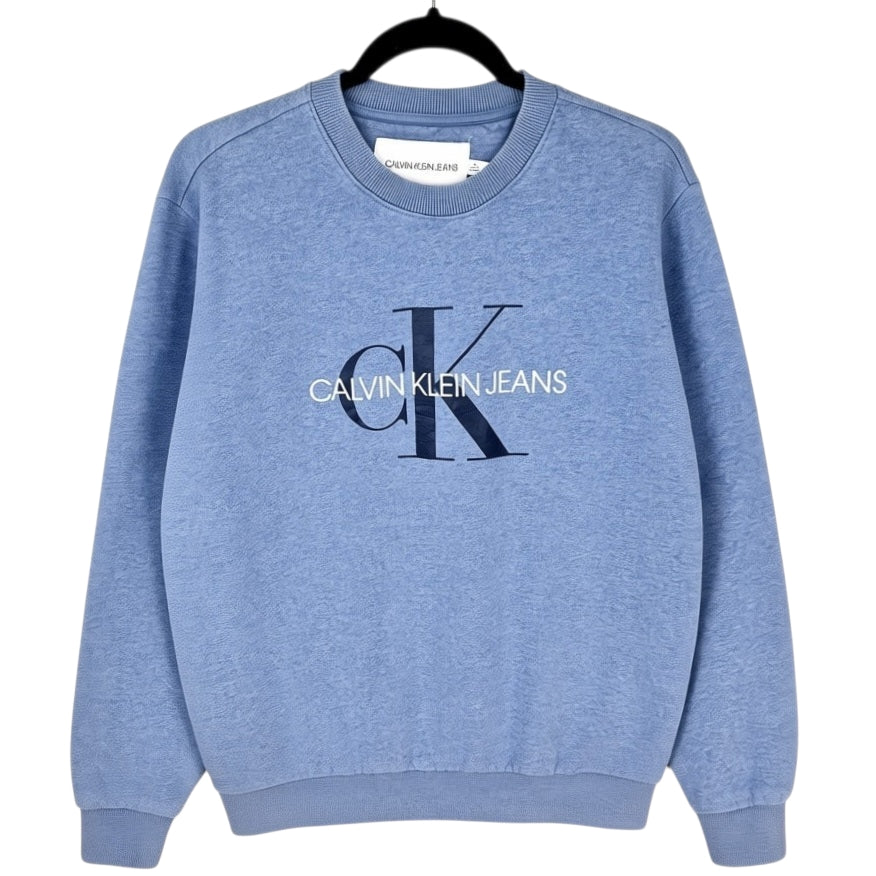 Calvin Klein Jeans Steel Blue Crewneck Sweater Size M