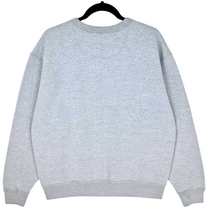 Champion Grey Basic Crewneck Sweater Size L