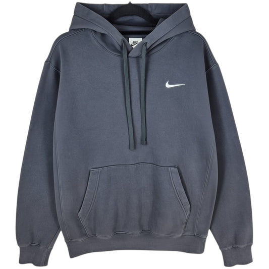 Nike Grey Basic Hoodie Size S
