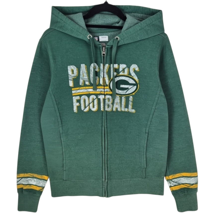 NFL Green Bay Packers Womens Zip Hoodie Size M