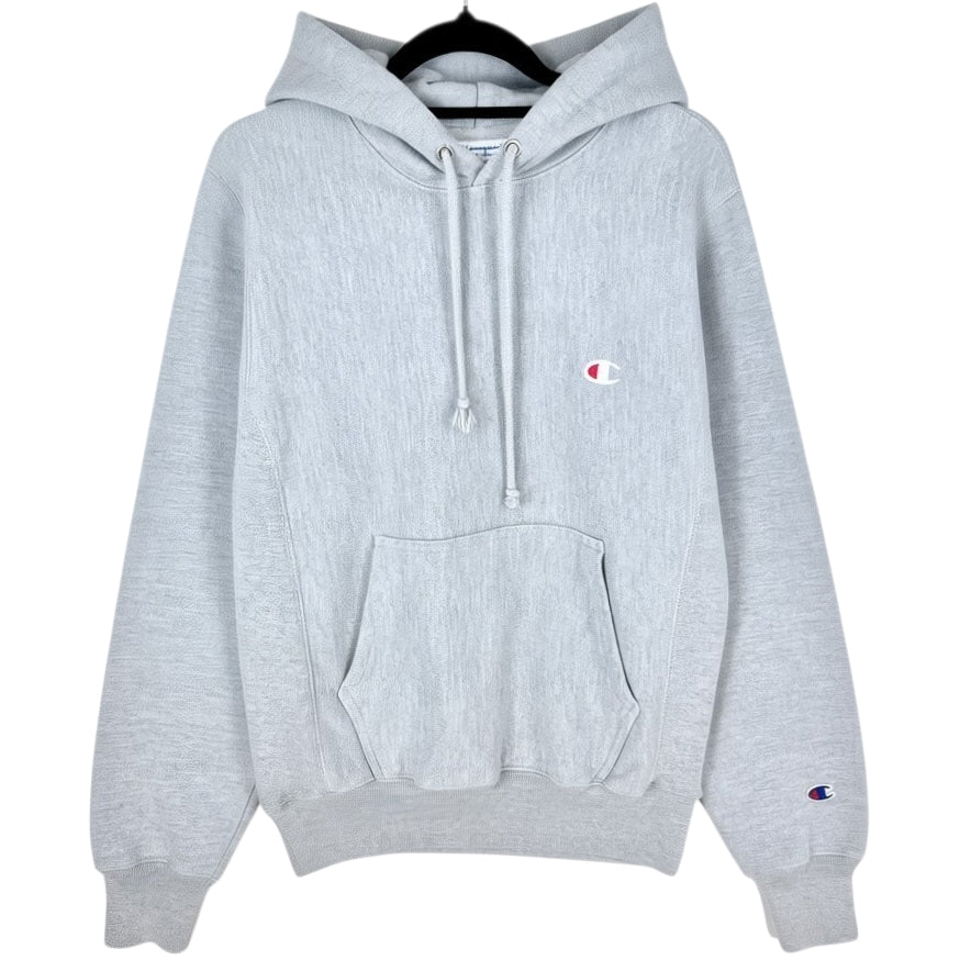Champion Reverse Weave Grey Heavy Hoodie Size XS