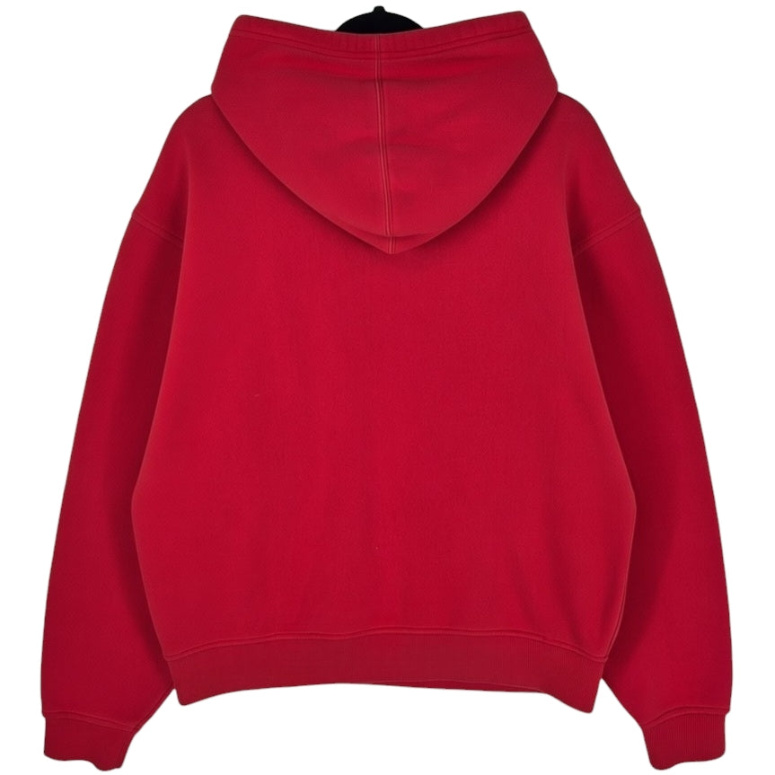 Champion Red Basic Hoodie Size L