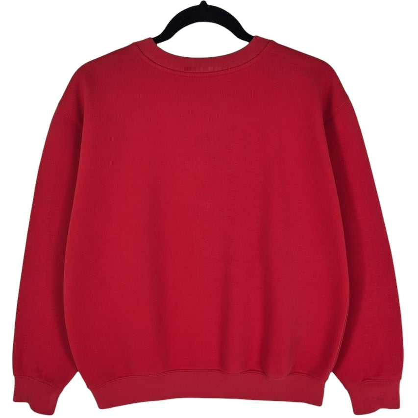 Wisconsin Badgers Red Crewneck Sweater Size M