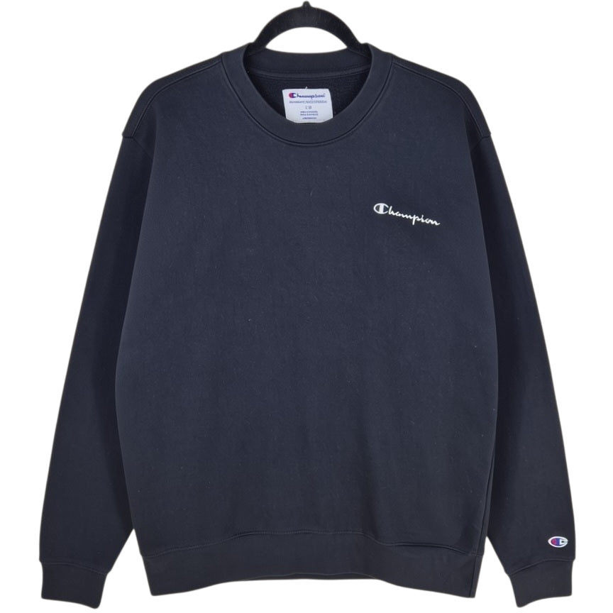 Champion Black Crewneck Sweater Size L