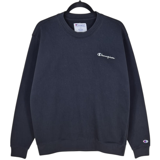 Champion Black Crewneck Sweater Size L