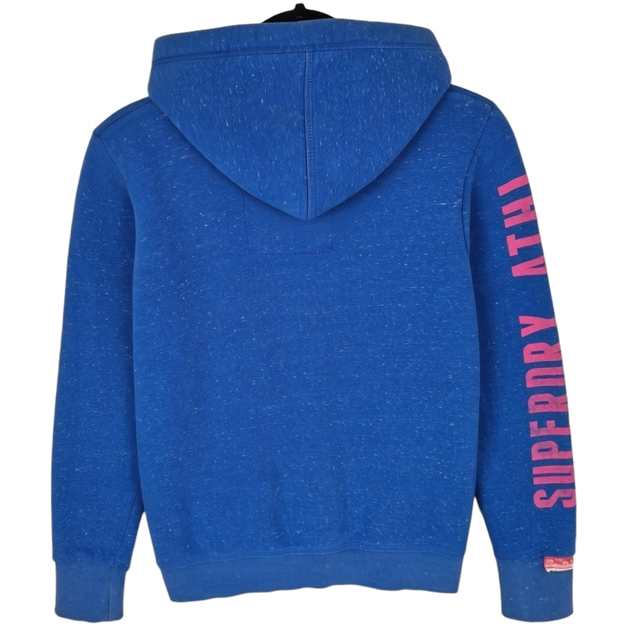 Superdry Womens Blue Zip Hoodie Size M