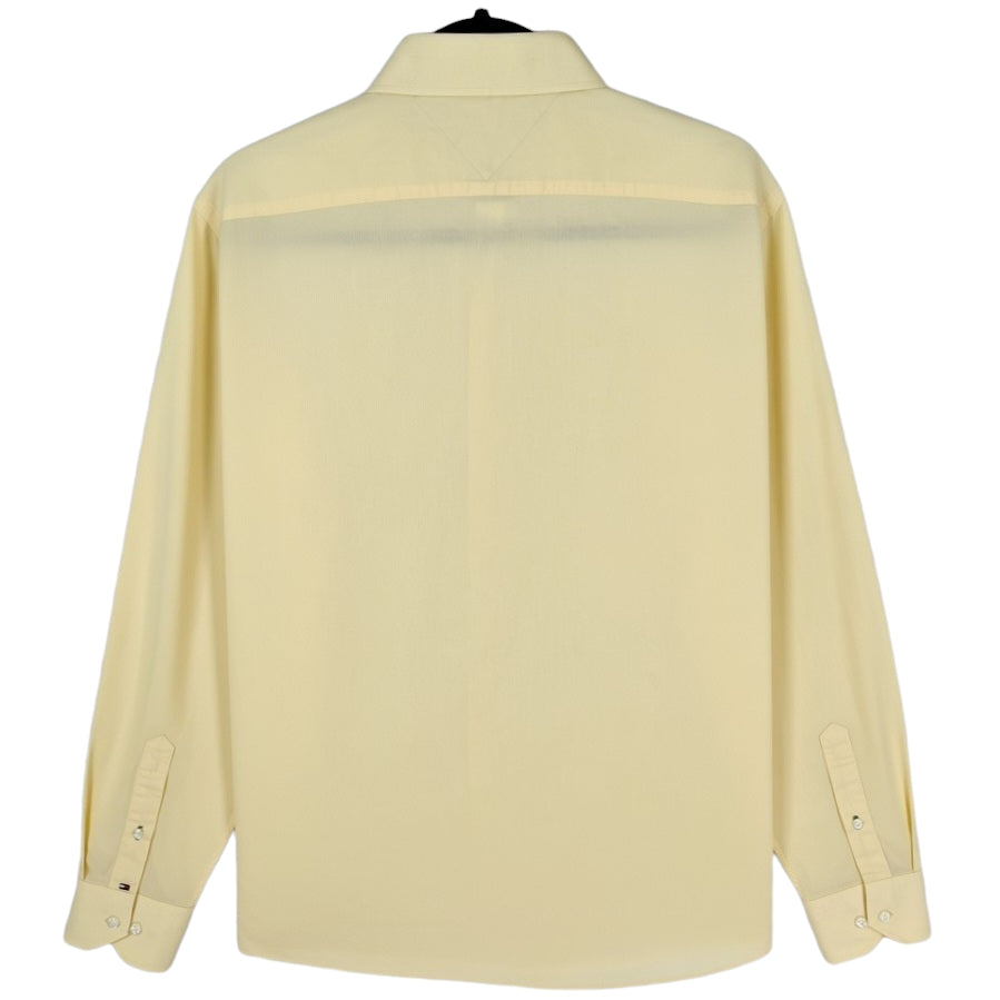 Tommy Hilfiger Yellow Slim Fit Dress Shirt Size L