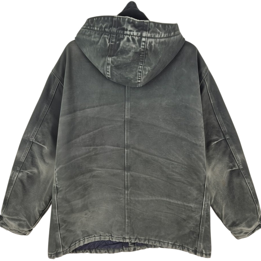 Carhartt Olive Green Extra Heavy Denim Jacket Size XL