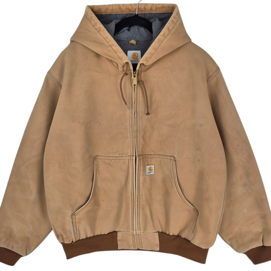 Carhartt Brown Heavy Denim Jacket Size 2XL