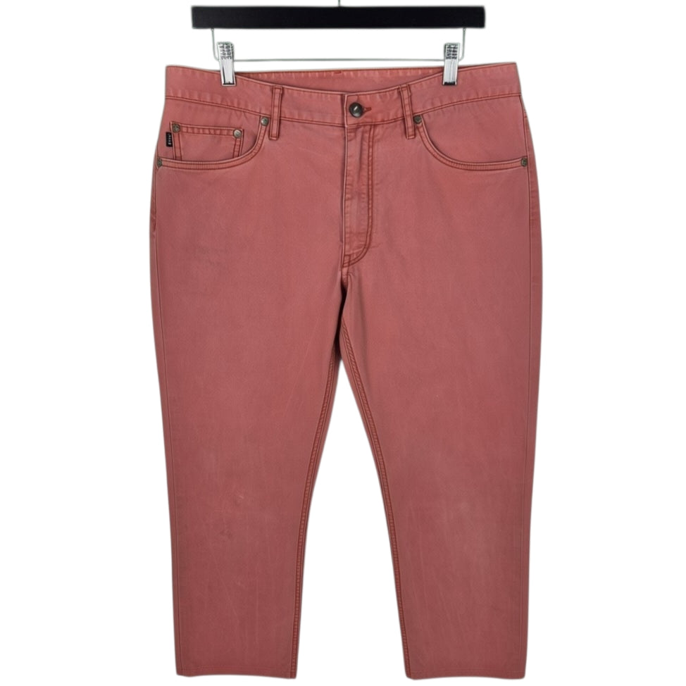 Polo Ralph Lauren Coral Pink Cropped Stretch Denim W34